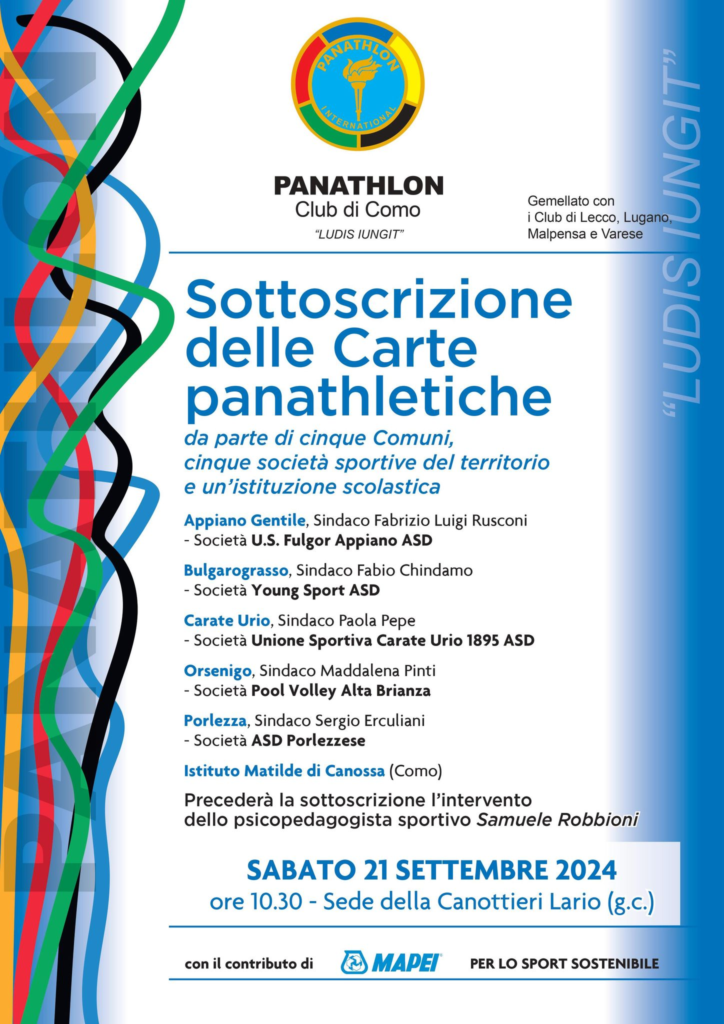 Vita di Club - PANATHLON COMO