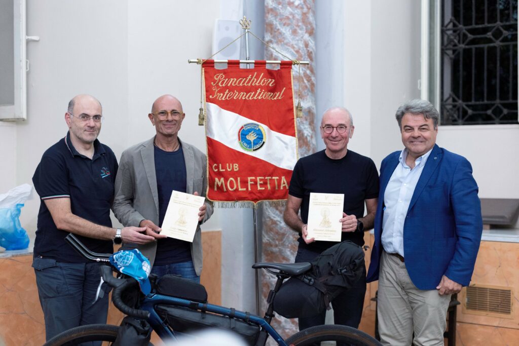 Vita di Club - PANATHLON MOLFETTA                   UN SOGNO DIVENTATO REALTA’: DA ROVERETO A CAPO NORD IN BICI!